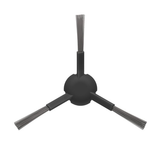 Mova Set van 2 zijborstels voor robotstofzuiger S10/S10Plus/S20Ultra/E30Ultra (zwart)