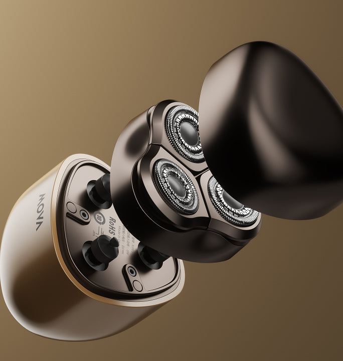 Magnetische klik-kap,
naadloos geïntegreerd ontwerp -