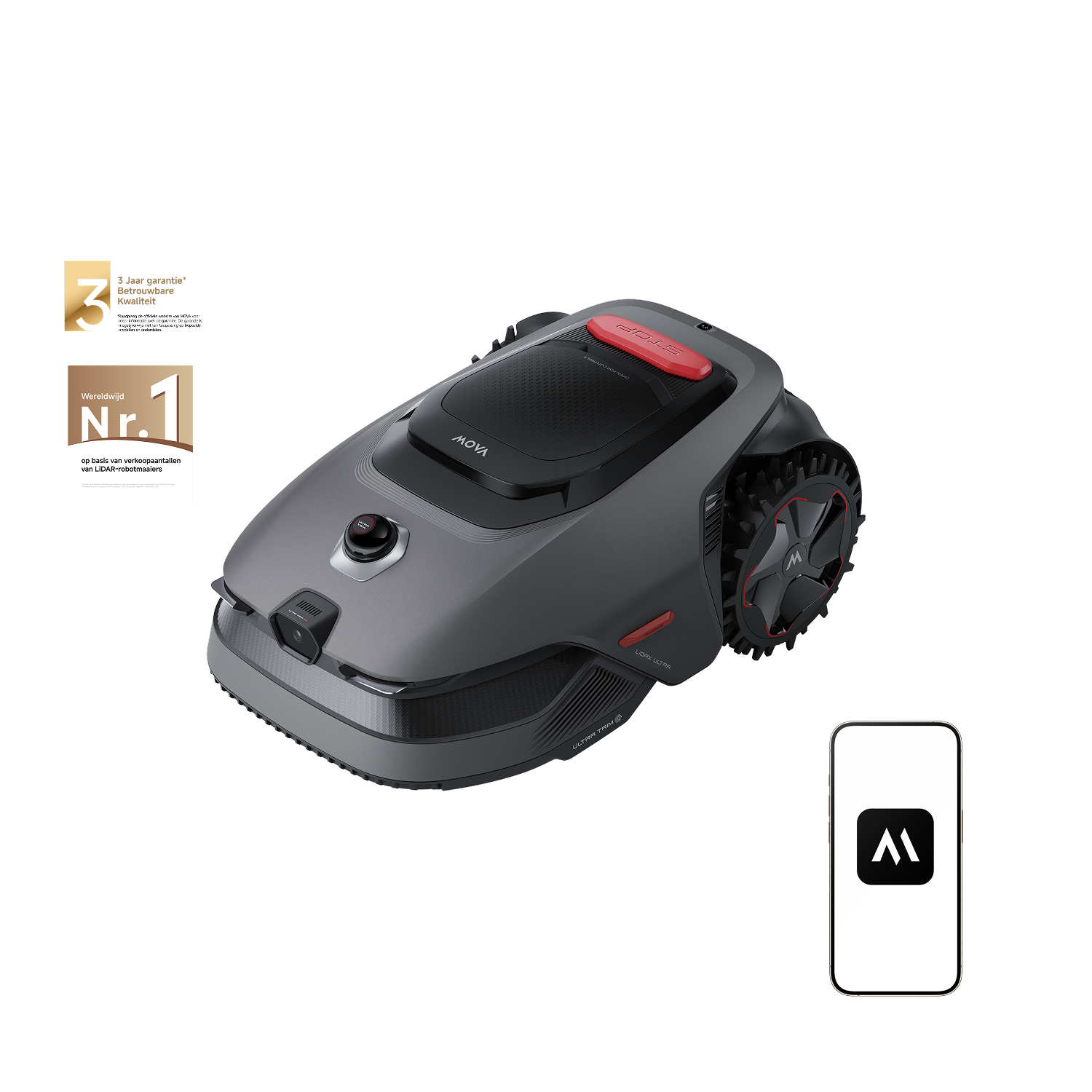 MOVA LiDAX Ultra Series Robotmaaier