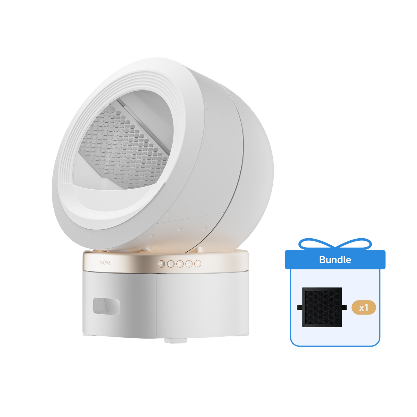MOVA MeowgicPod LR10 Prime slimme kattenbak + Frisse luchtfilter