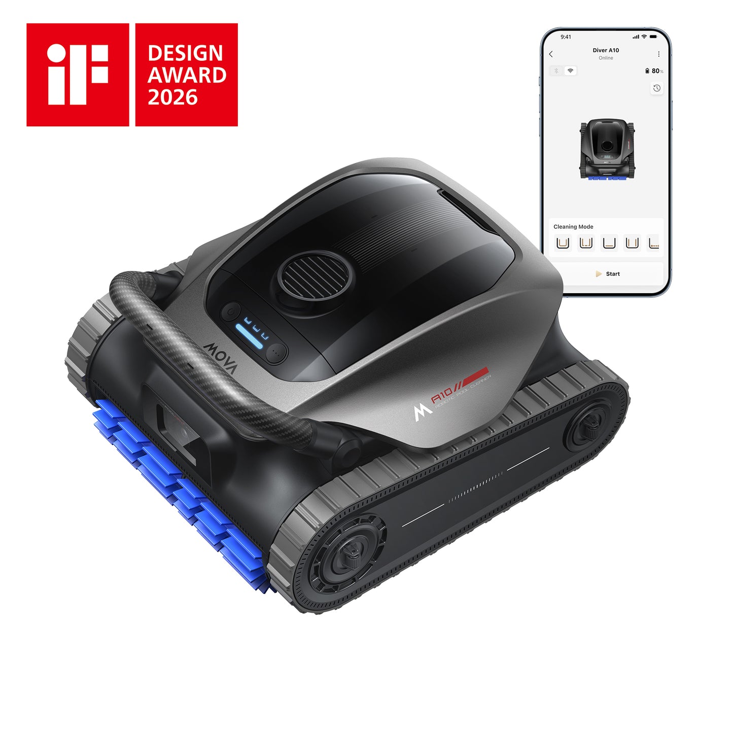 MOVA Diver A10 Robotzwembadreiniger