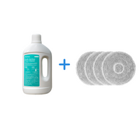 Solution de nettoyage (1 L) + Kit de serpillières pour MOVA V50 Ultra Complete