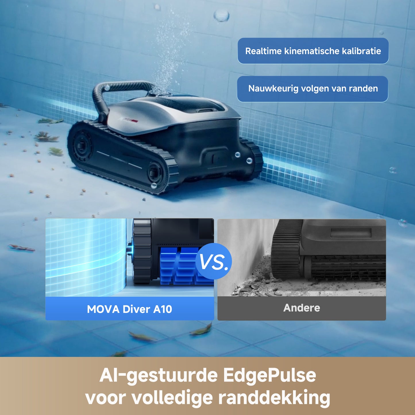 MOVA Diver A10 Robotzwembadreiniger