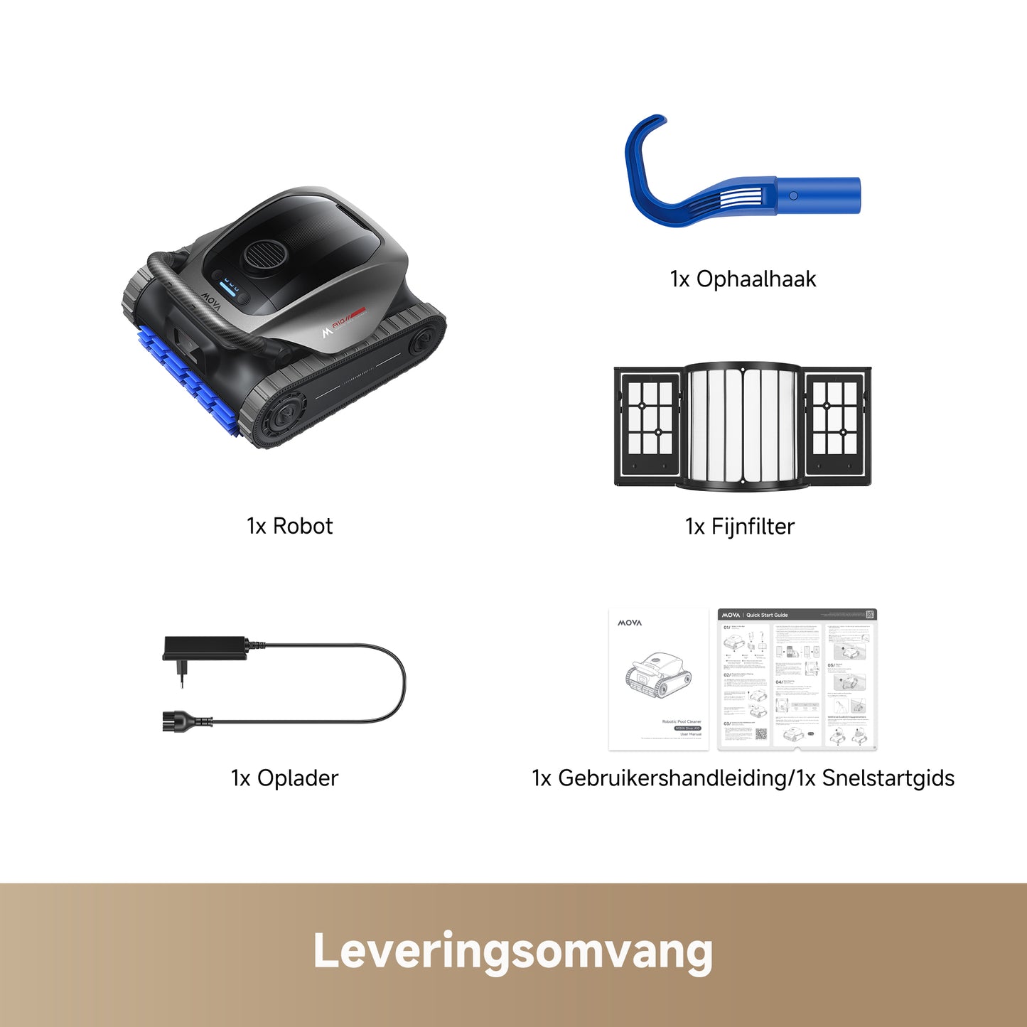 MOVA Diver A10 Robotzwembadreiniger