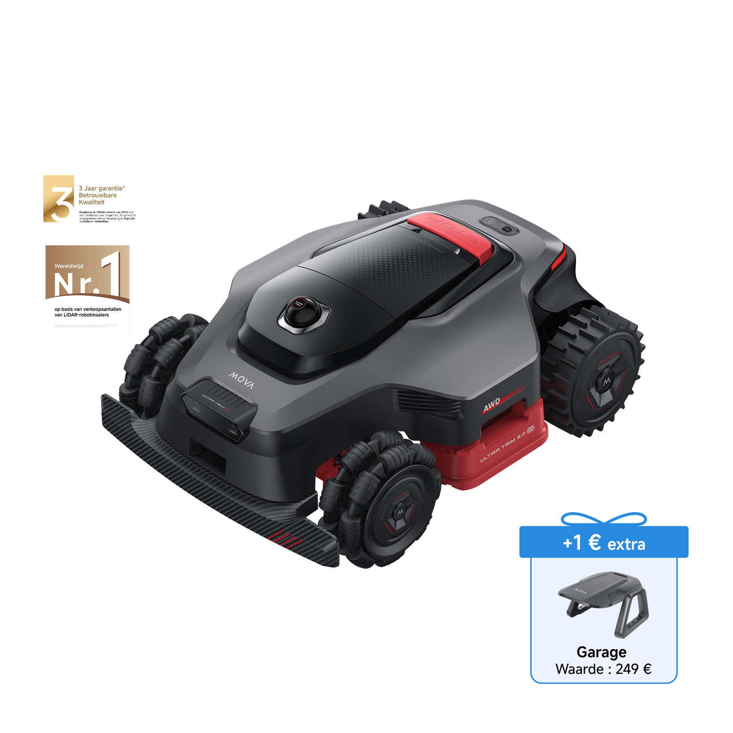 MOVA LiDAX Ultra AWD-serie Robotmaaier
