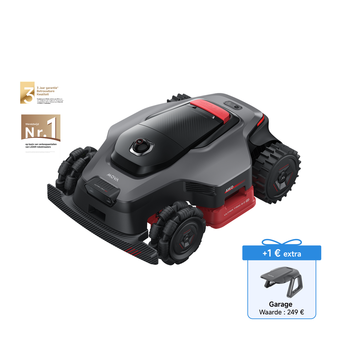 MOVA LiDAX Ultra AWD-serie Robotmaaier