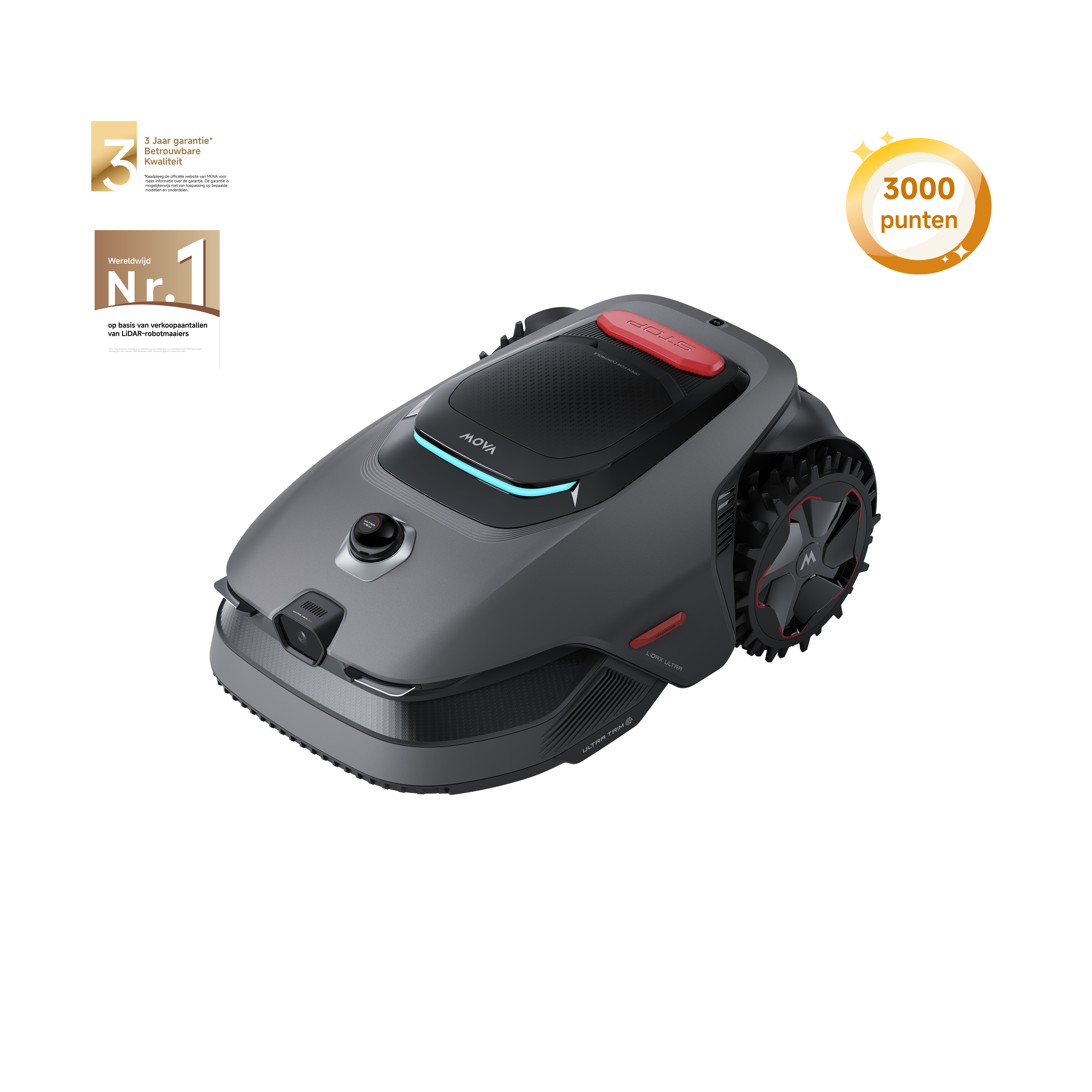 MOVA LiDAX Ultra Series Robotmaaier