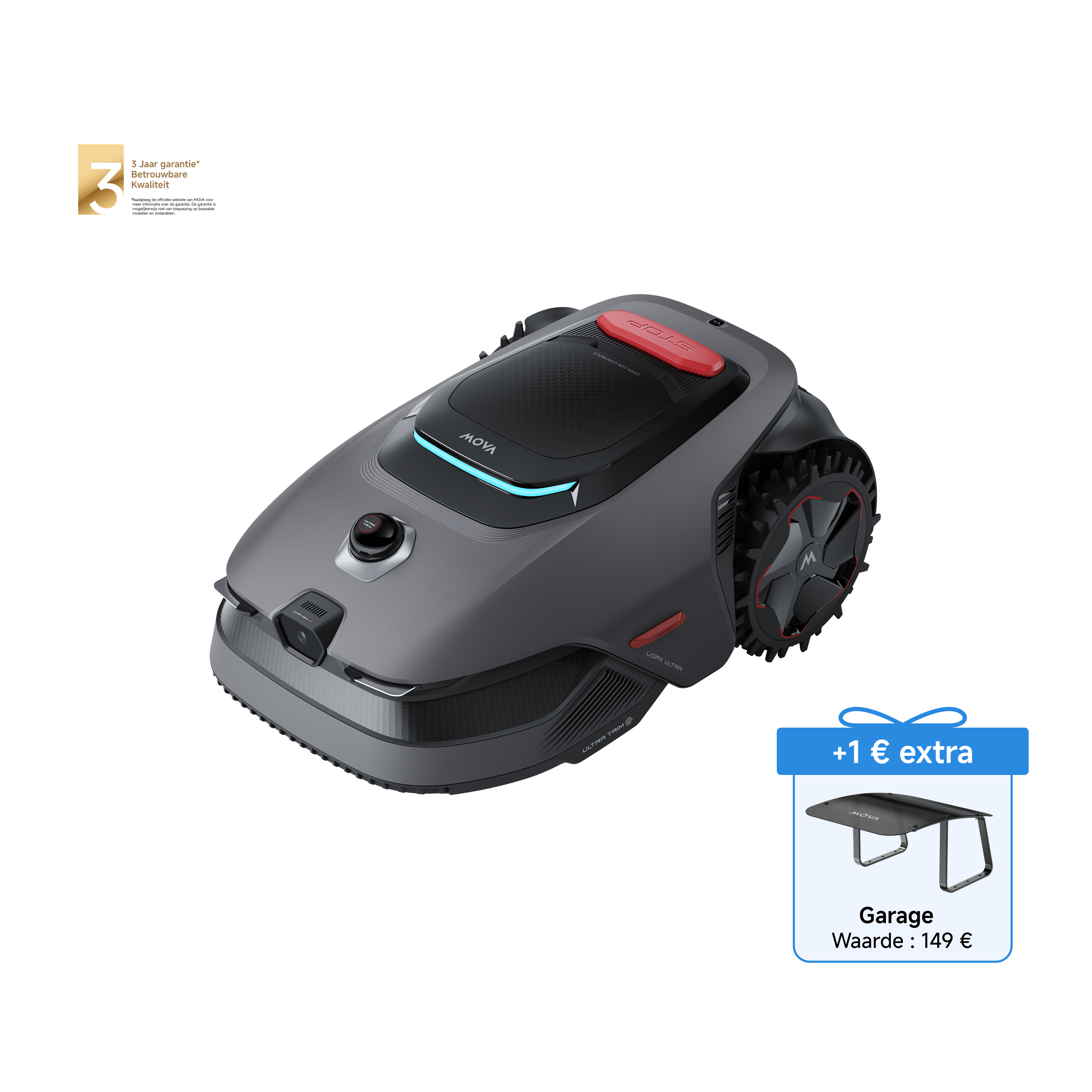 MOVA LiDAX Ultra Series Robotmaaier