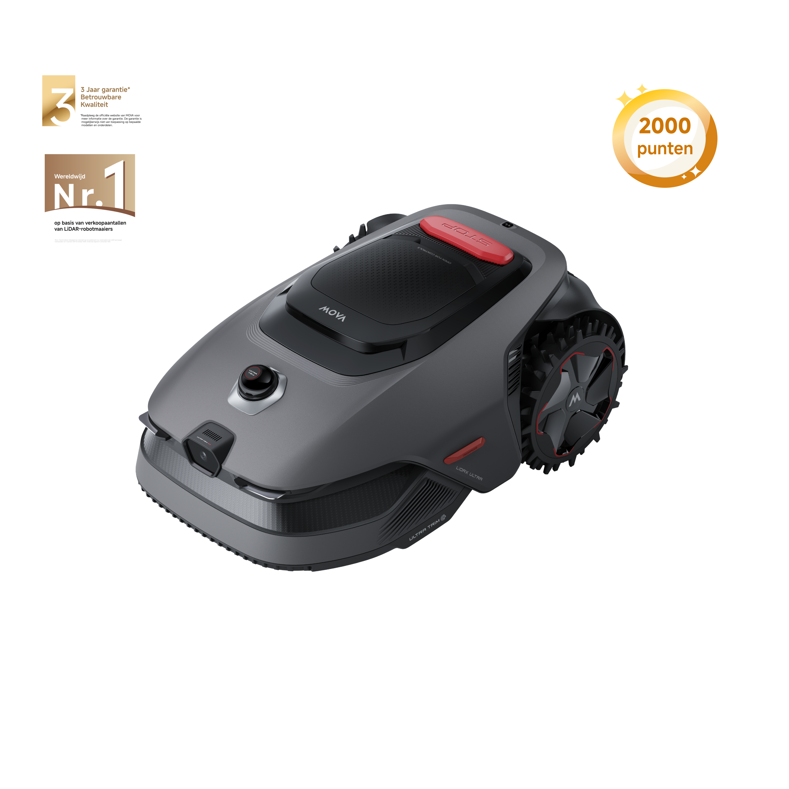 MOVA LiDAX Ultra Series Robotmaaier