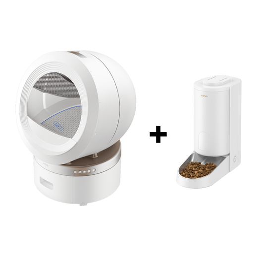MOVA MeowgicPod LR10 Prime slimme kattenbak + PF10 Pro