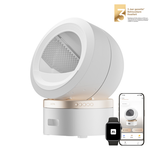 MOVA MeowgicPod LR10 Prime slimme kattenbak