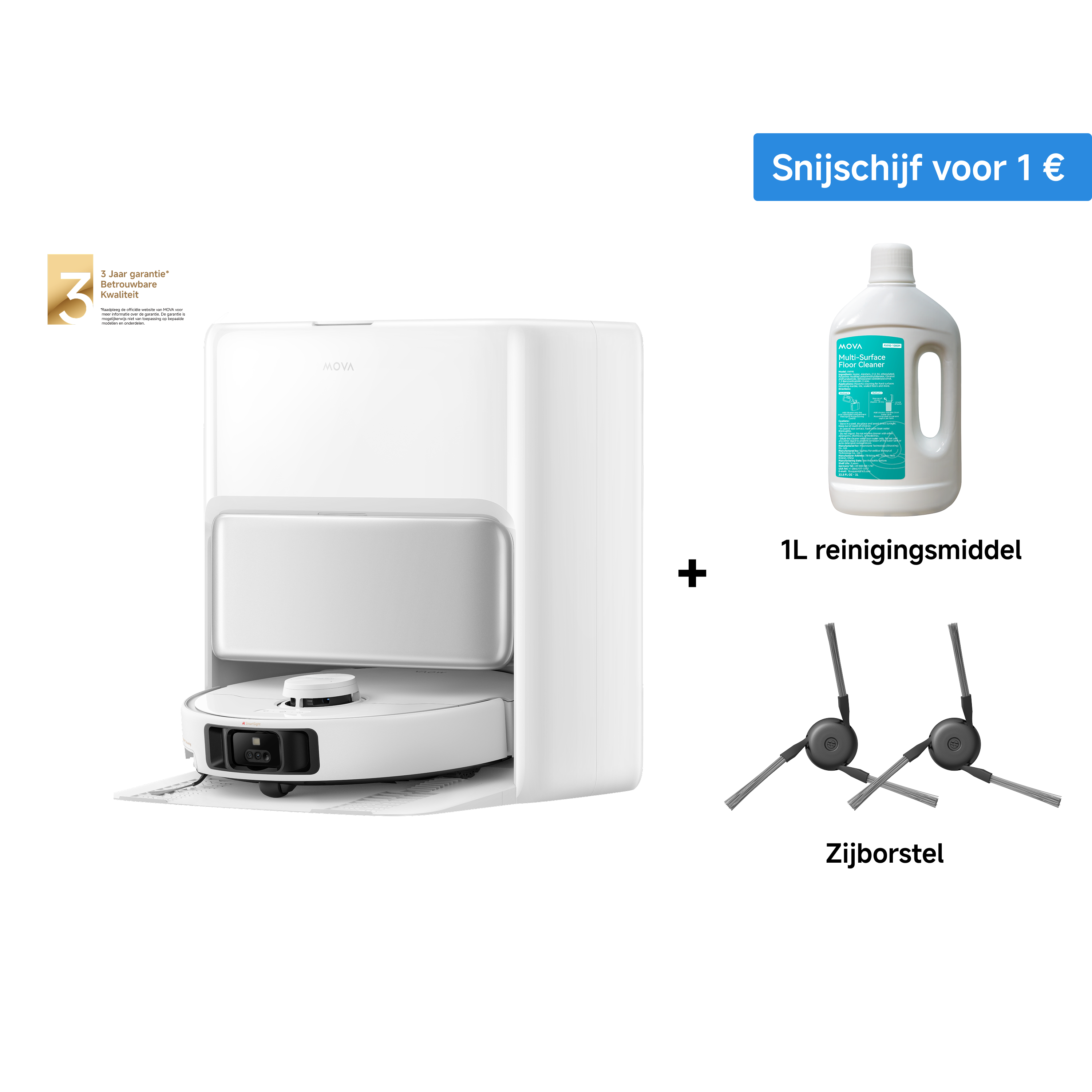 MOVA P50 Pro Ultra Robotstofzuiger