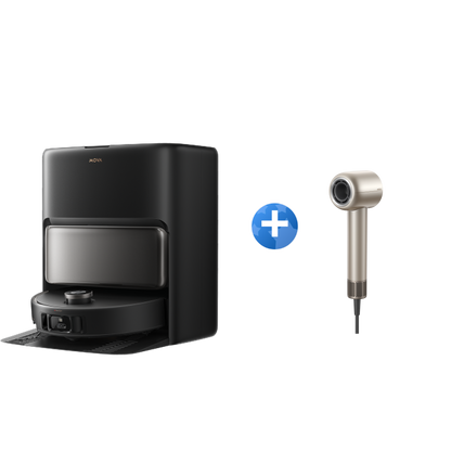 Mova V50 Ultra Complete Zwart + MOVA Shine 10 Föhn Goud