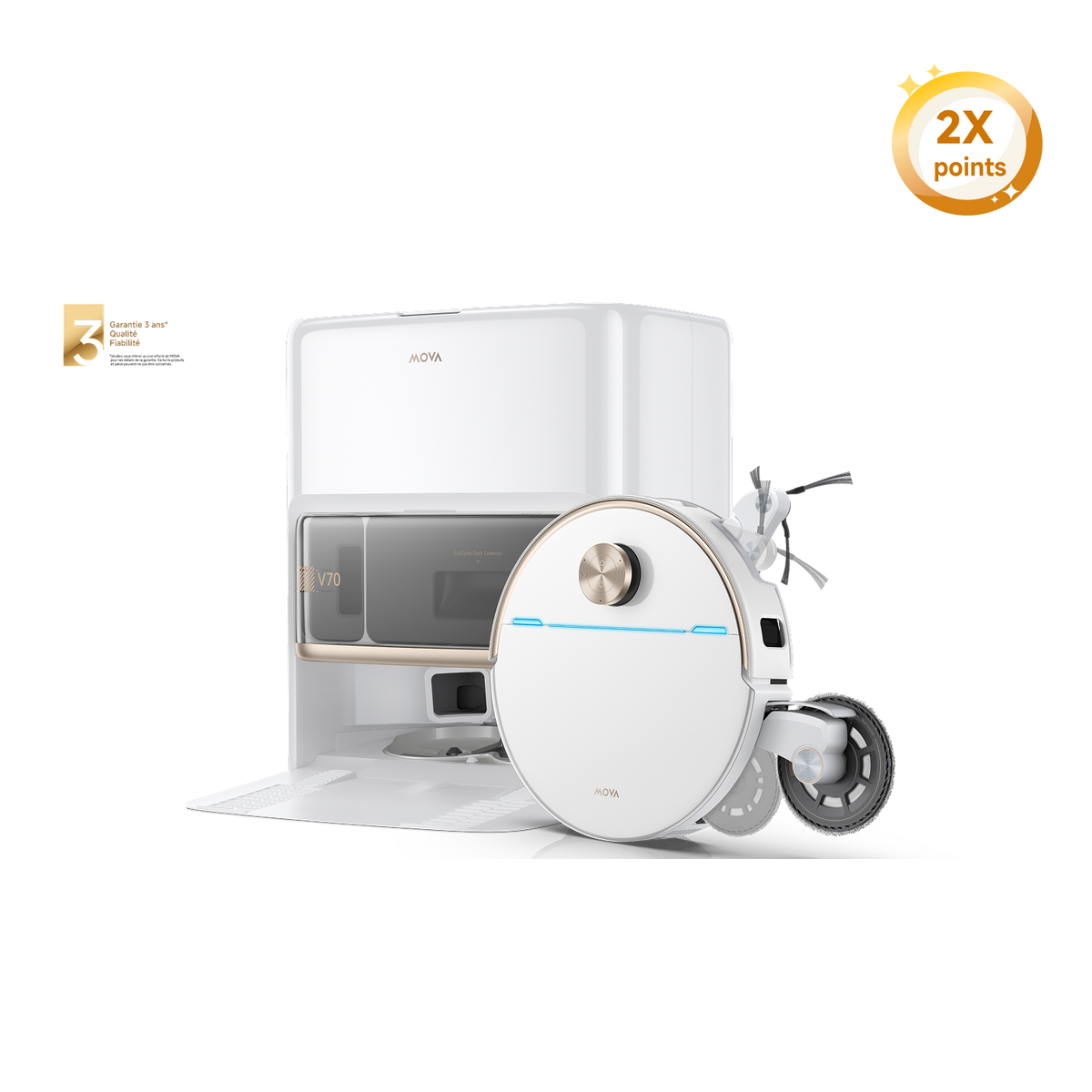 Dreame MOVA V70 Ultra Complete X Robotstofzuiger