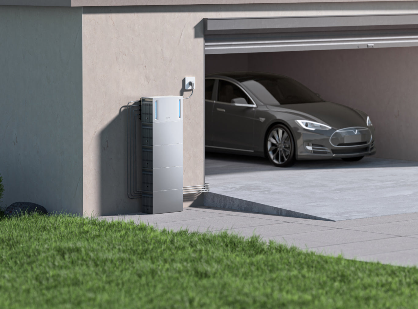 FluxCharge™ tot 3,6 kW PV-adaptief EV-snelladen