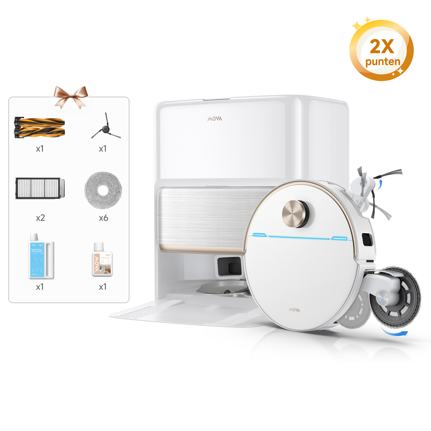 MOVA V70 Ultra Complete Robotstofzuiger