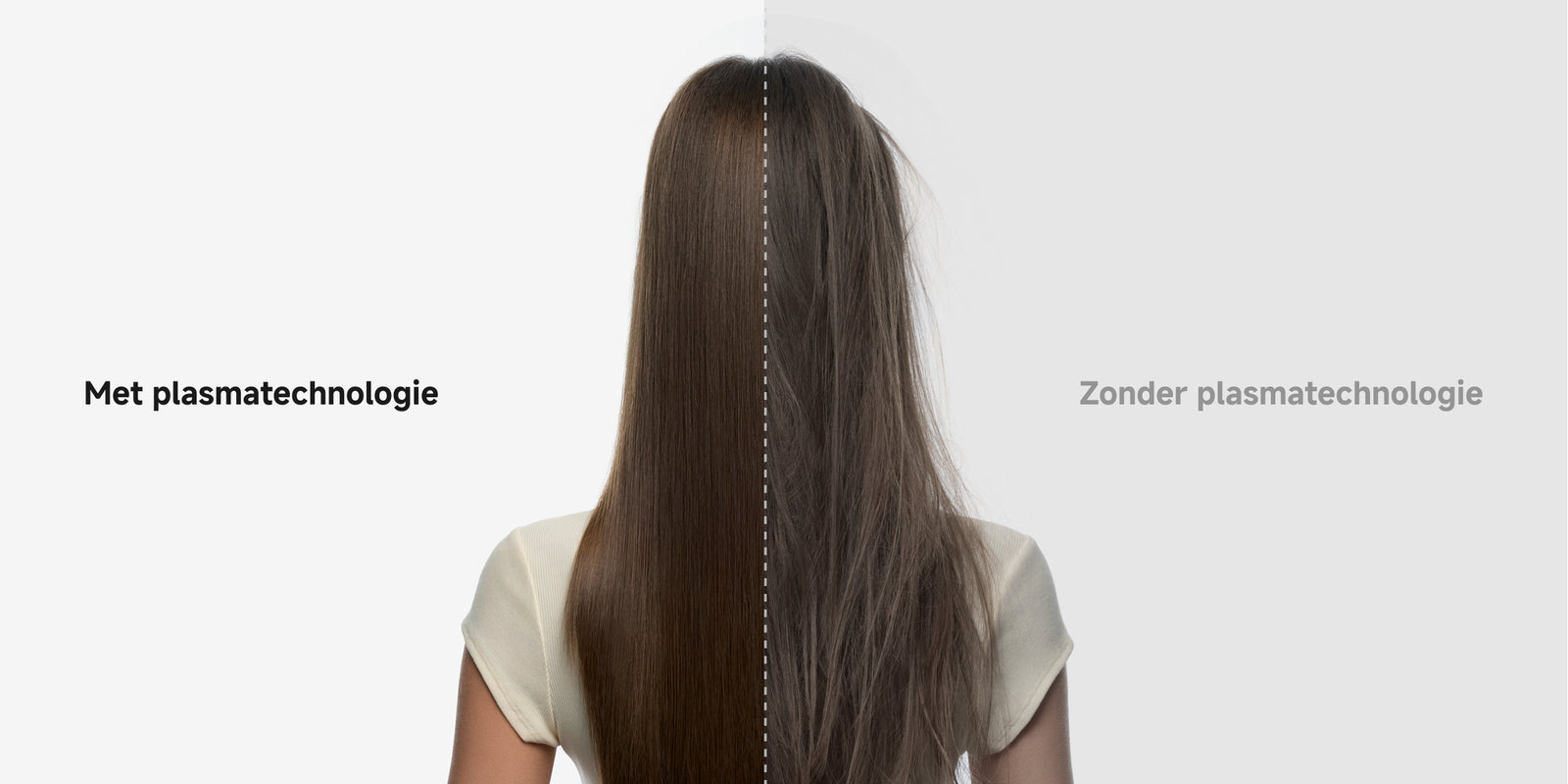 Plasmaverzorging. 
Glad en stralend. - 