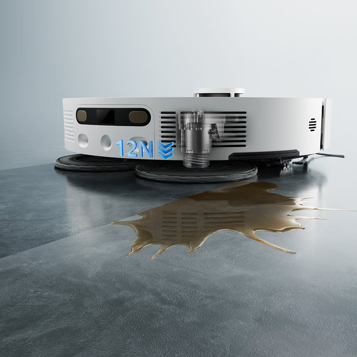 MOVA E50 Pro Ultra Robotstofzuiger wit TurboScrub-technologie