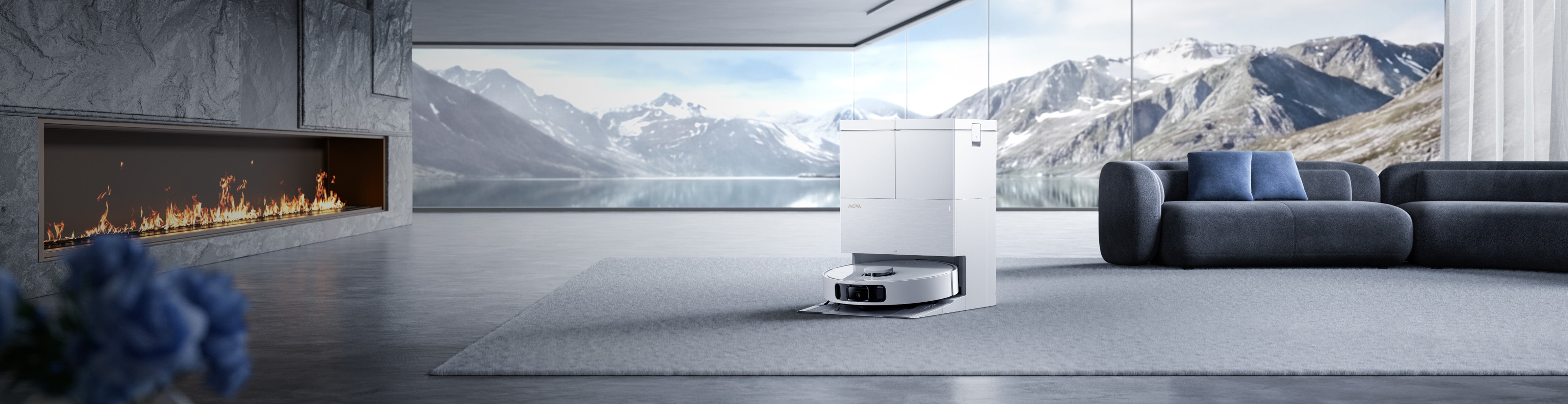 MOVA E50 Pro Ultra Robotstofzuiger wit E50 Pro Ultra