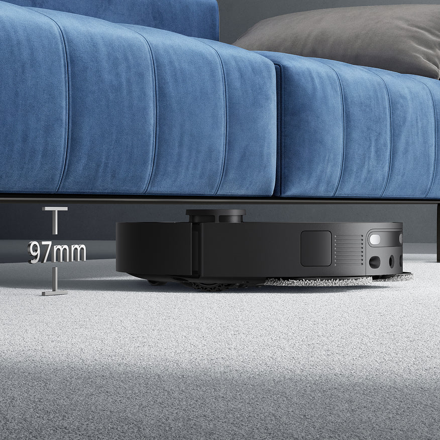MOVA E50 Ultra robotstofzuiger zwart 97 mm plat ontwerp