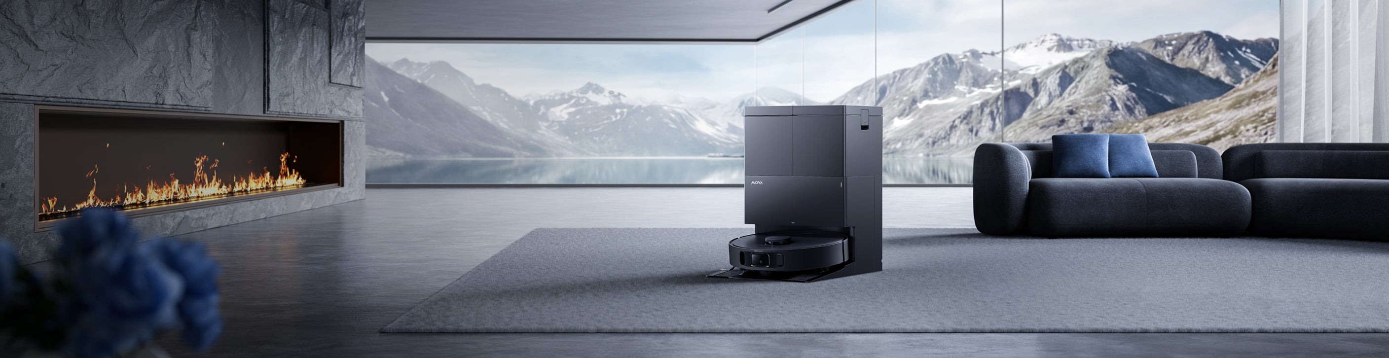 MOVA E50 Ultra robotstofzuiger zwart E50 Ultra