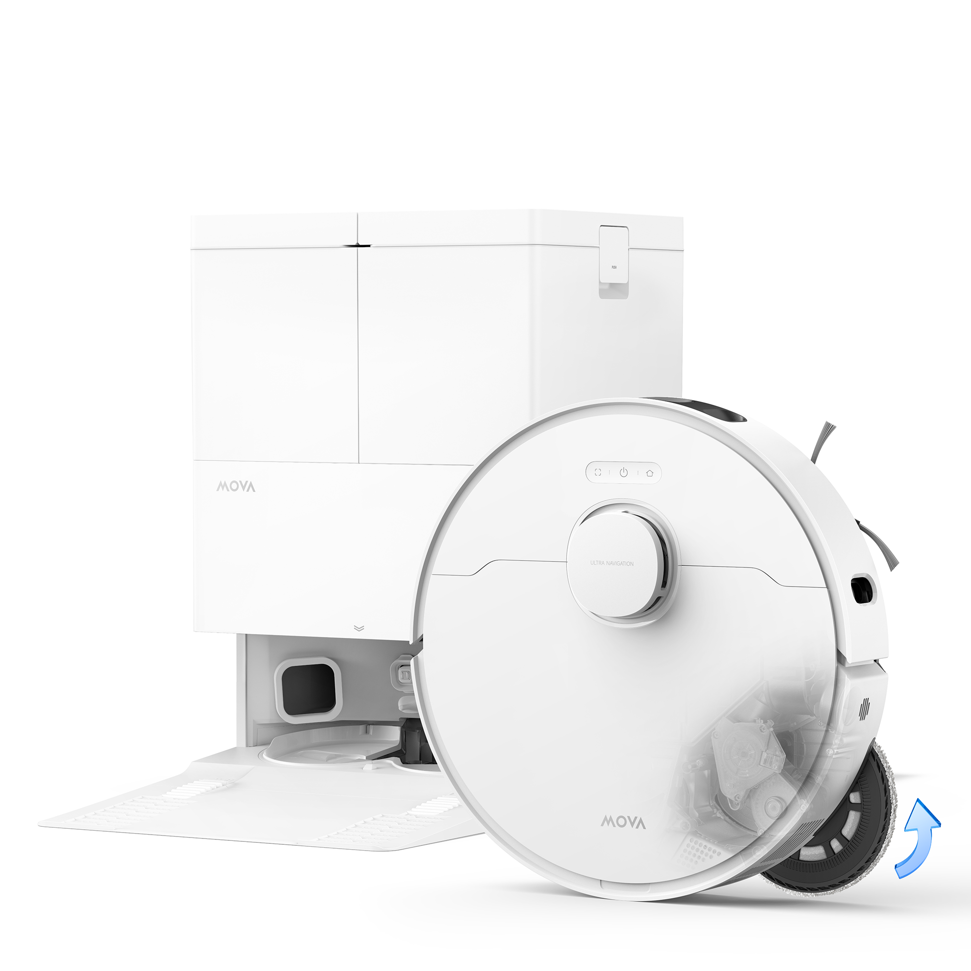 MOVA E50 Ultra robotstofzuiger wit