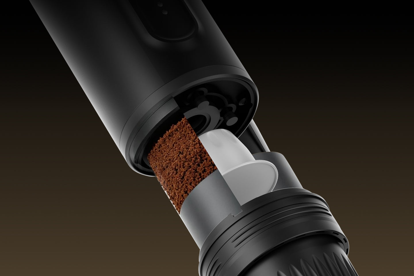 Compatibel met capsules en gemalen koffie - 