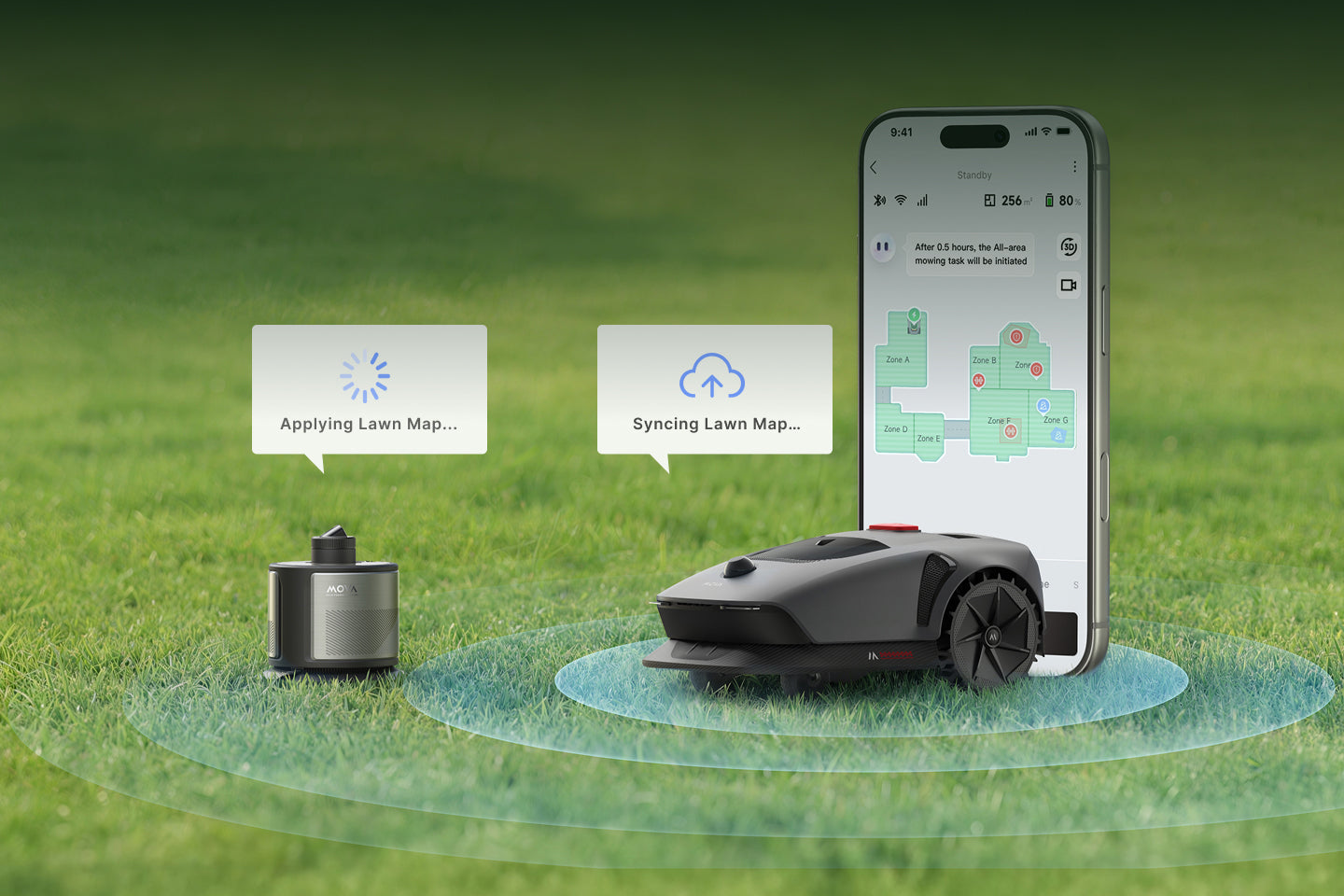 Synchronisatie met één tik, snelle installatie - 