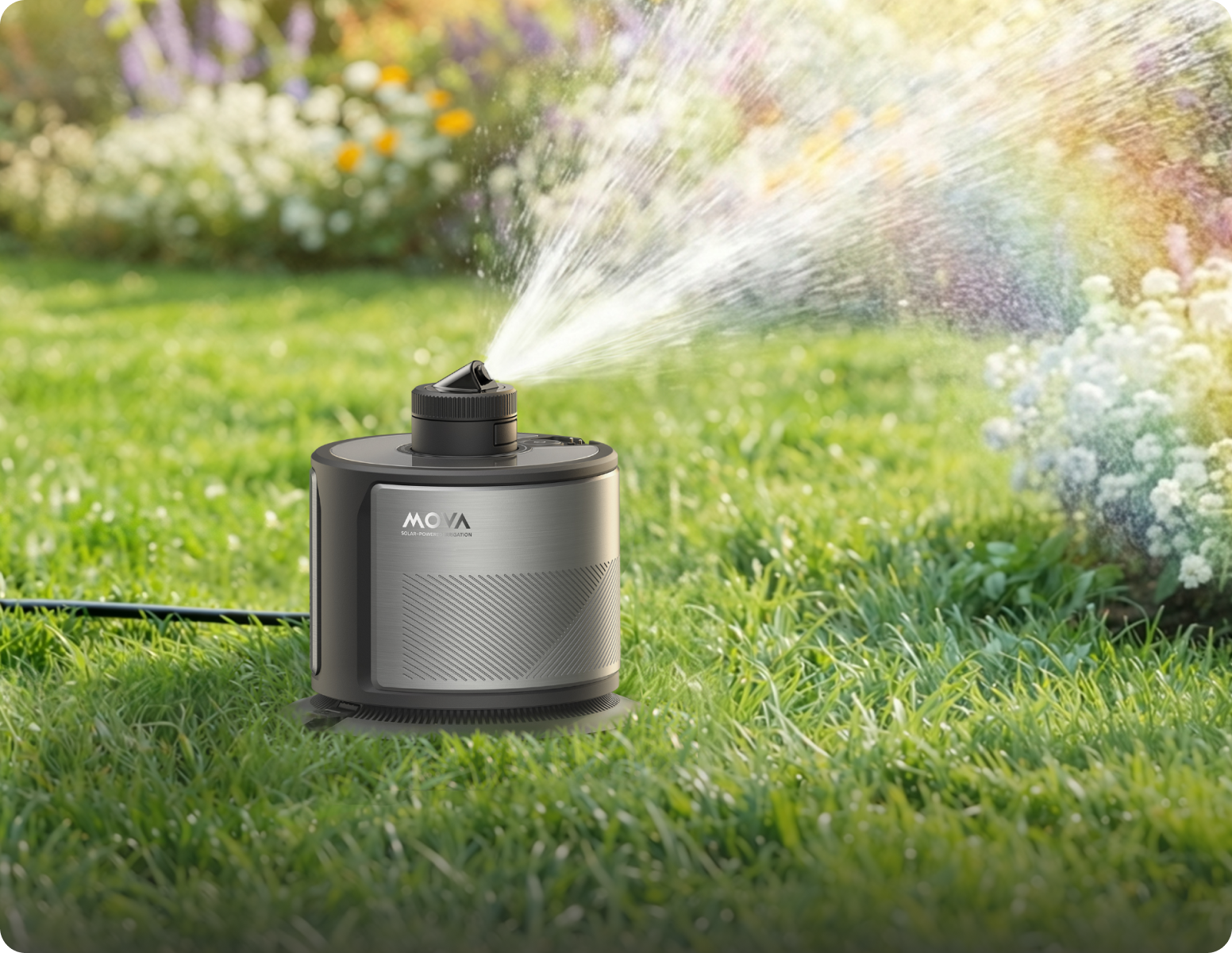 Fijne nevel van 0,5–4 m*, ideaal voor delicate planten, tuinen en zaailingen.