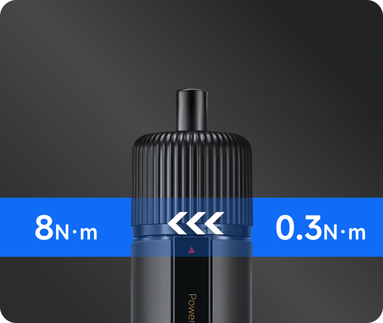 8 N·m* - maximaal elektrisch draaimoment
