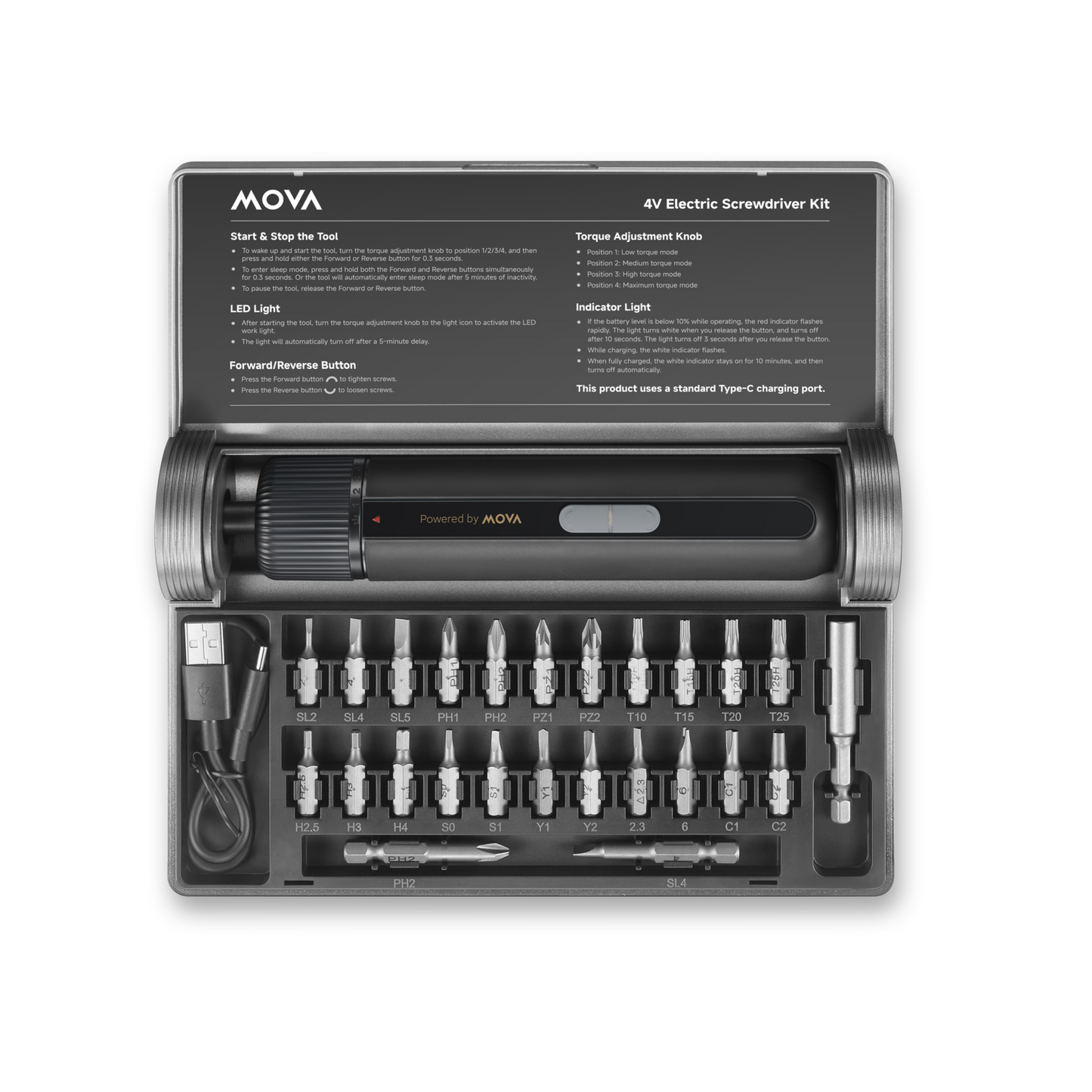MOVA MSD008 4 V Elektrische schroevendraaier