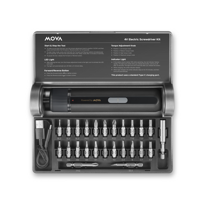 MOVA MSD008 4 V Elektrische schroevendraaier