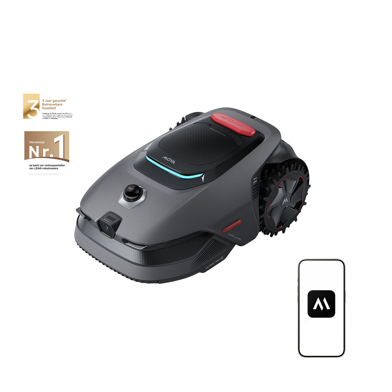 MOVA LiDAX Ultra Series Robotmaaier