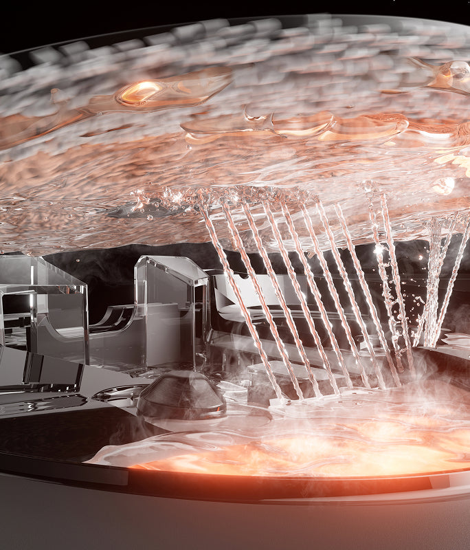 100°C* PTC-systeem met sproeiersysteem