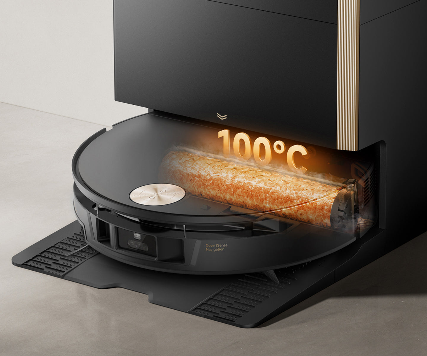 100 °C (212 °F)* Dweil wassen op hoge temperatuur - 