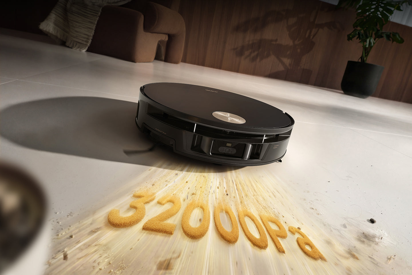 32.000 Pa* Krachtige zuigkracht