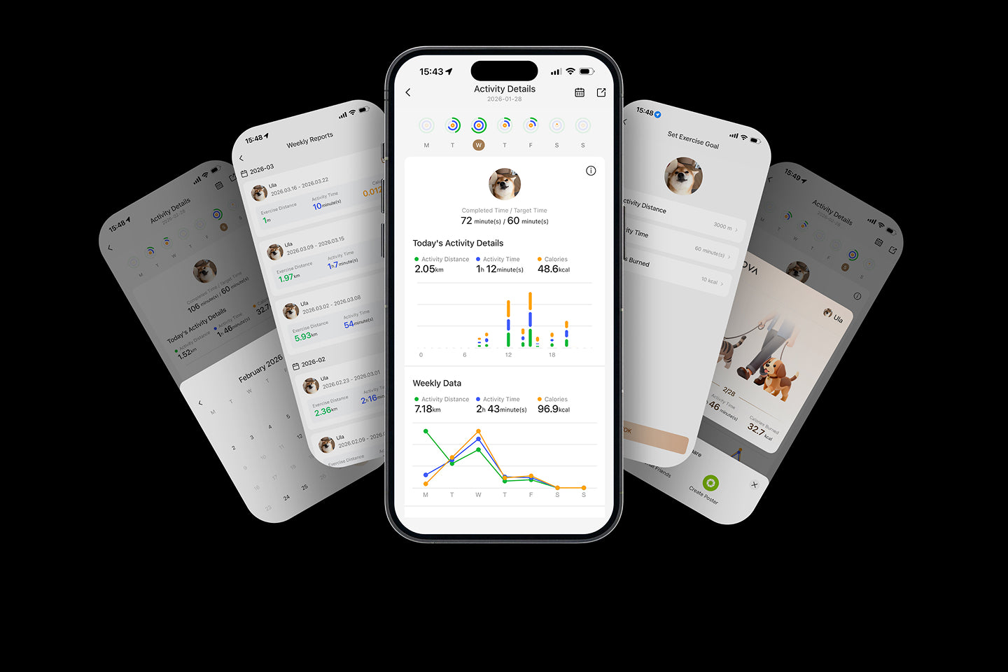 AI-bewegings- en fitnessmonitoring - 