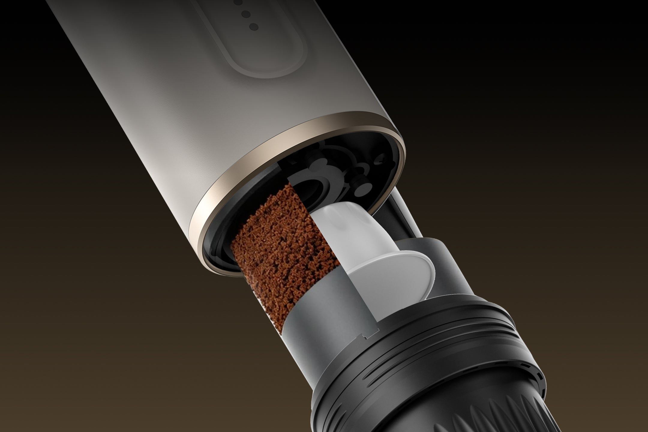 Compatibel met capsules en gemalen koffie - 