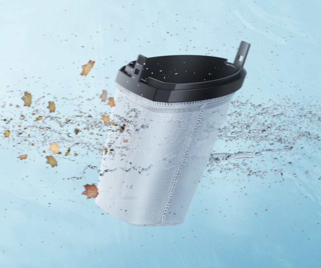 mova handler v10 300μm filterzak (vangt bladeren, grind en insecten) - 