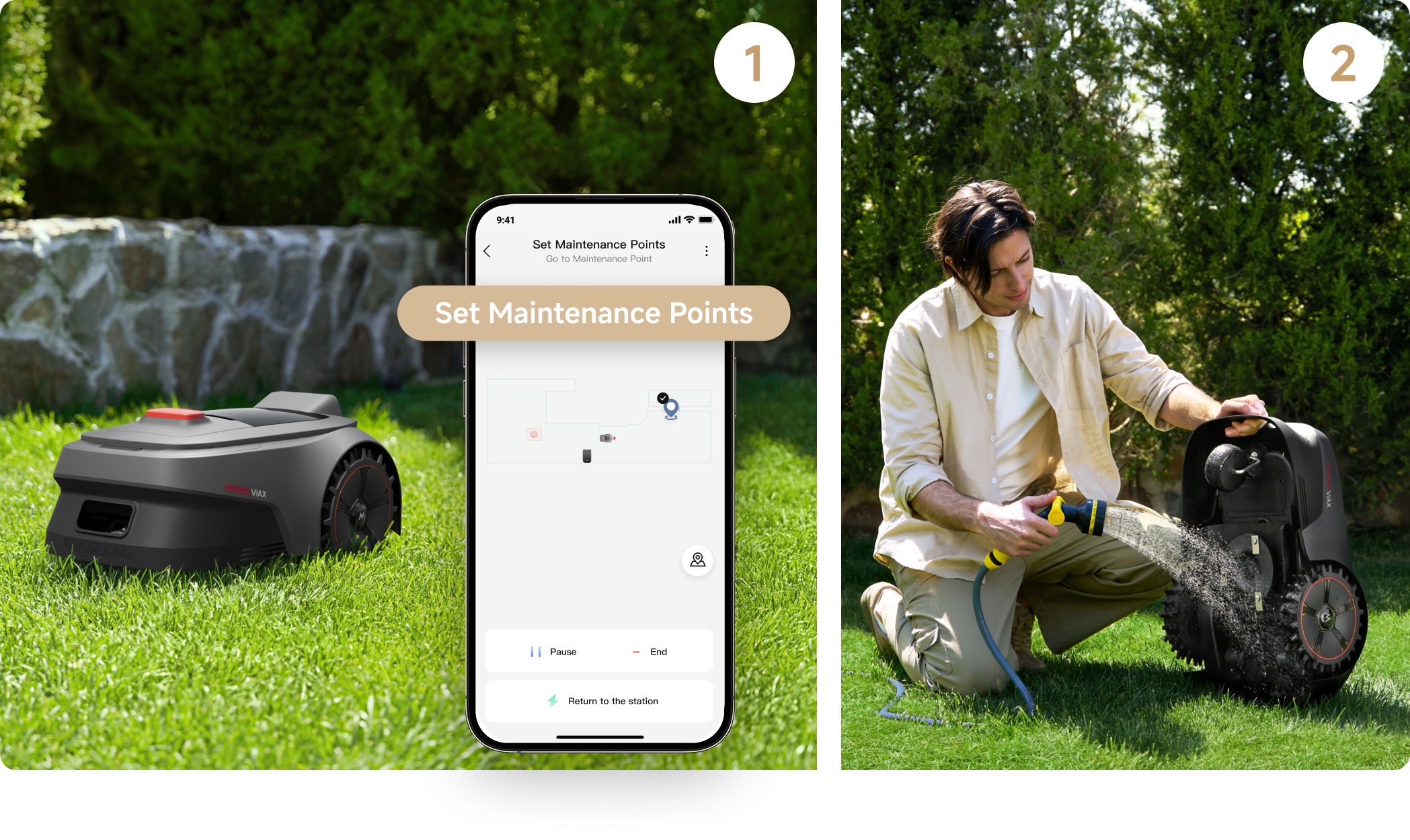 mova viax 250 makkelijk schoon te maken