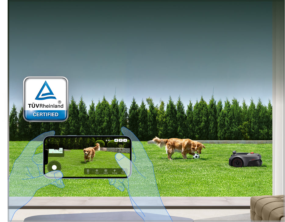 TrueGuard™-tuinbeveiliging met live video en patrouille - 