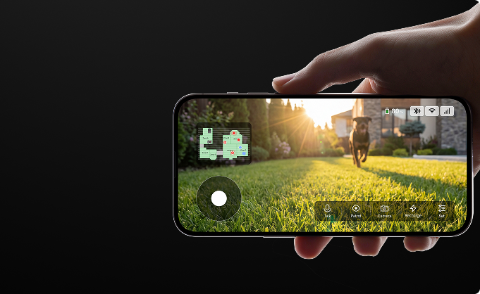 Live videotracking - AI-Dual-Vision bewaakt uw tuin continu