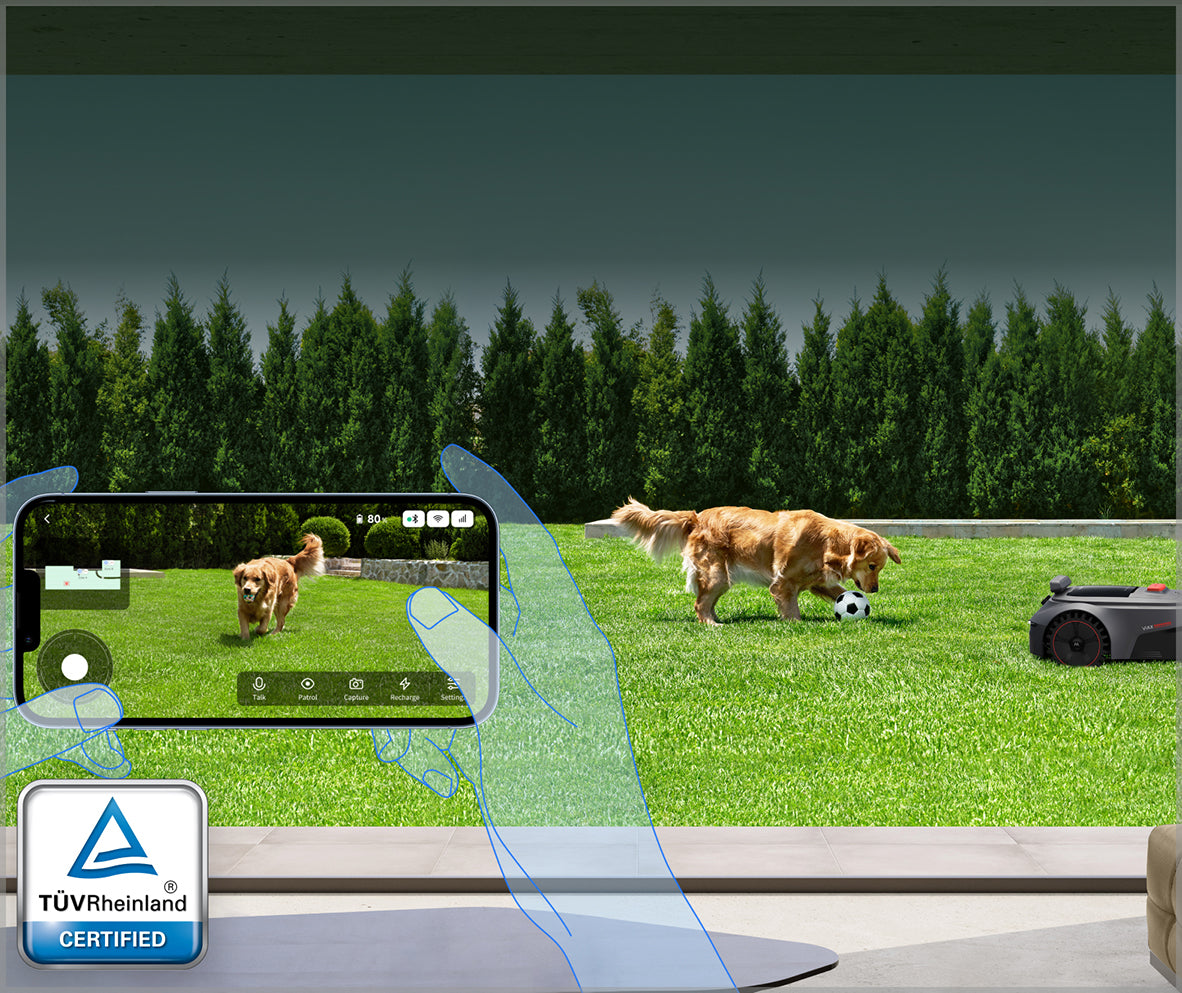 TrueGuard™-tuinbeveiliging met live video en patrouille - 