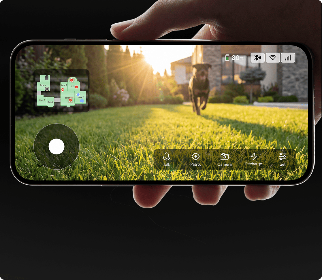 Live videotracking - AI-Dual-Vision bewaakt uw tuin continu