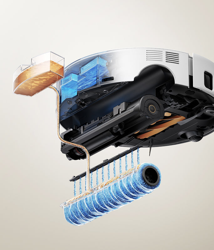 MOVA Z60 Ultra Roller Standalone dynamische waterjets voor duurzame reiniging van oppervlakken