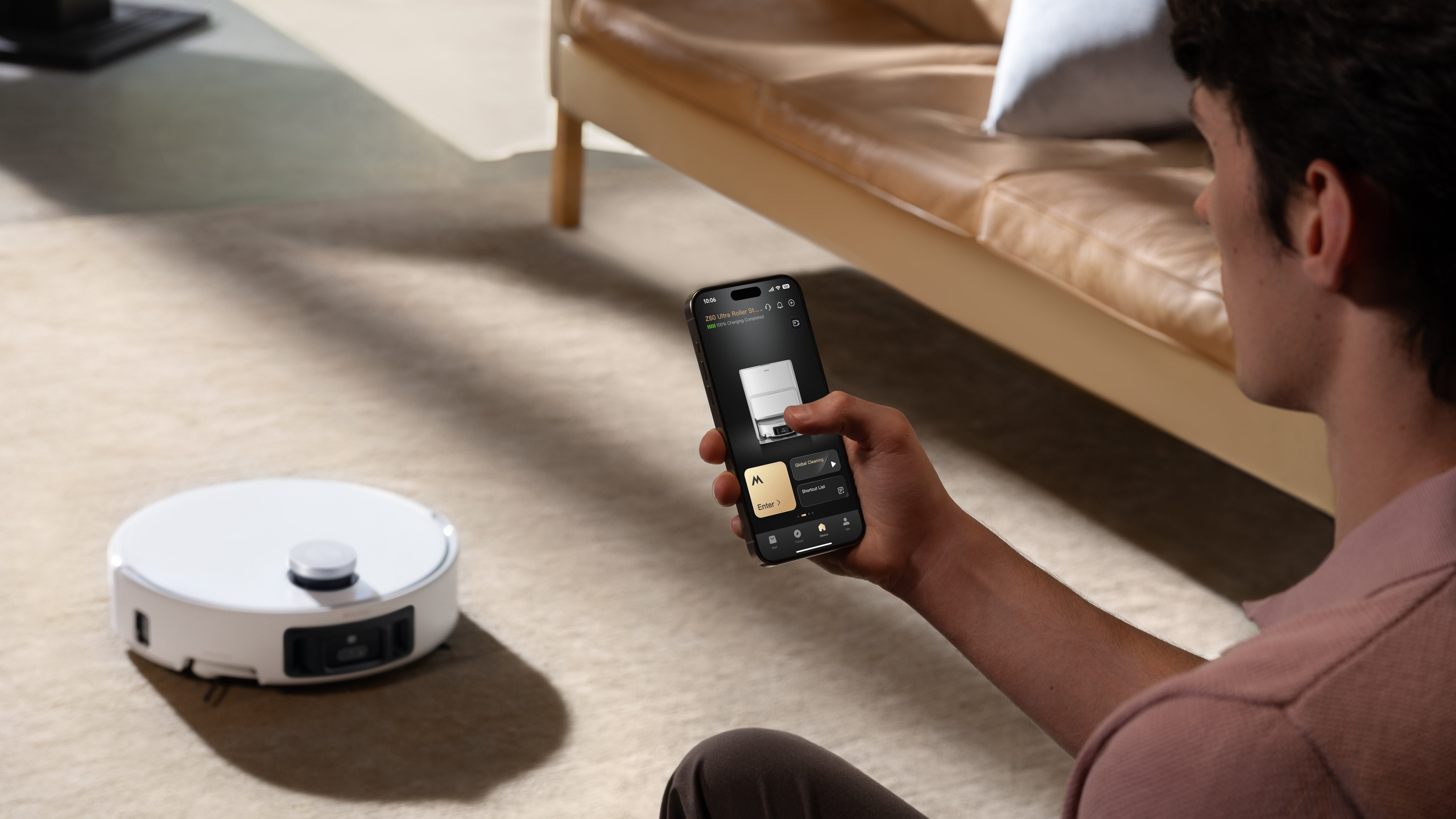 MOVA Z60 Ultra Roller Standalone jouw reiniging, in jouw handen
